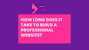 how long does it take to build a professional website timeline